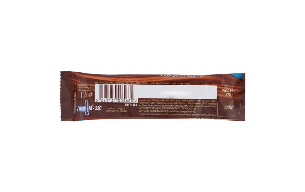 Galaxy Fruit & Nut Bar    Pack  36 grams